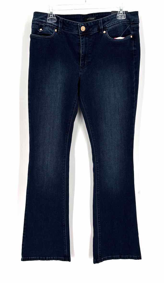 Size 12 White House Black Market Navy Denim Jeans