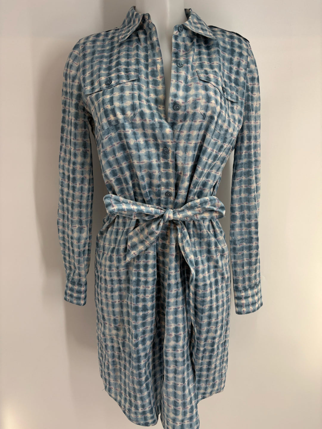 Size 6 Tory Burch Blue Dress