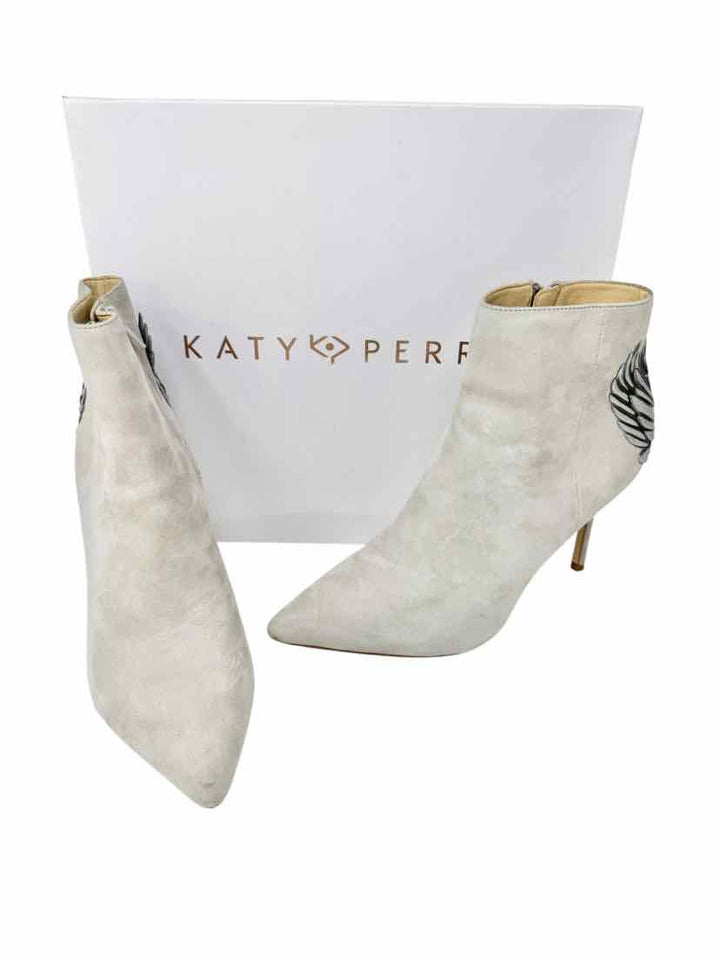 Shoe Size 9 KATY PERRY Gray Suede Boots
