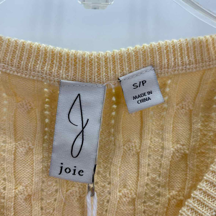 Size S JOIE Yellow Sweater
