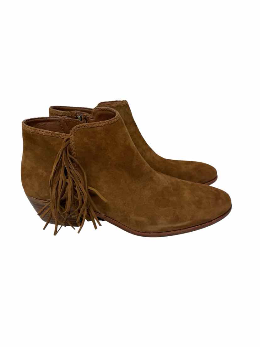 Shoe Size 10 Sam Edeleman Tan Suede Boots