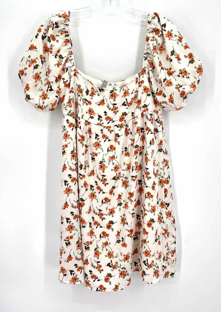Size S ALTAR'D STATE White Print Dress