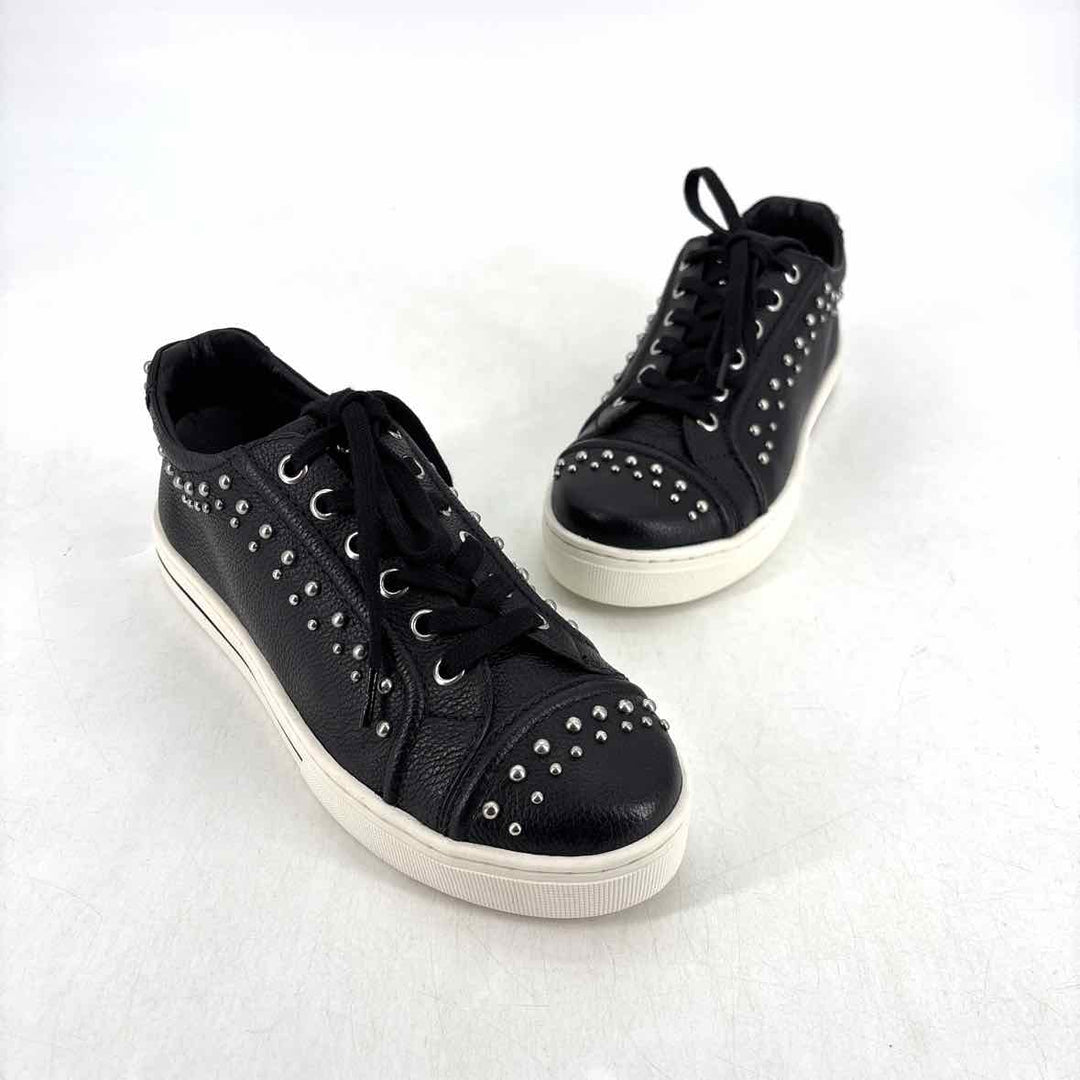 Shoe Size 7.5 BRIGHTON Black Leather Sneakers