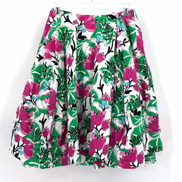 Size 40 White Cotton Skirt