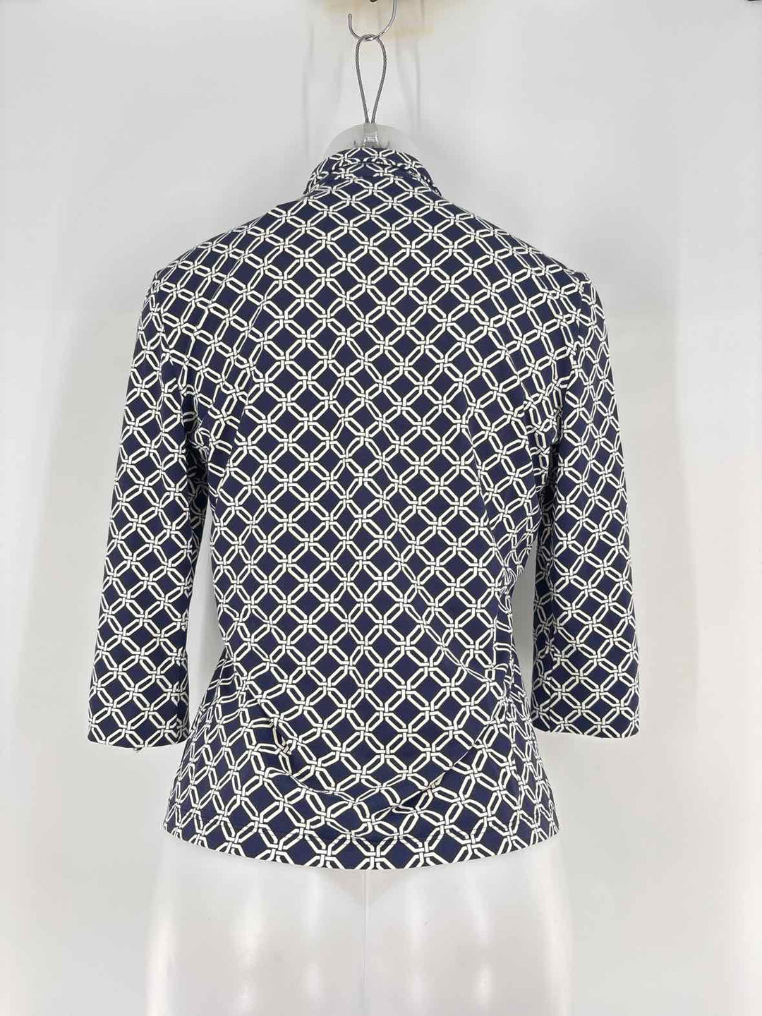Size S J MCLAUGHLIN Navy Shirt
