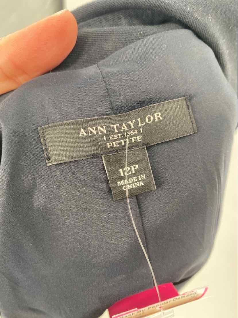 Size 12P Ann Taylor Black Blazer
