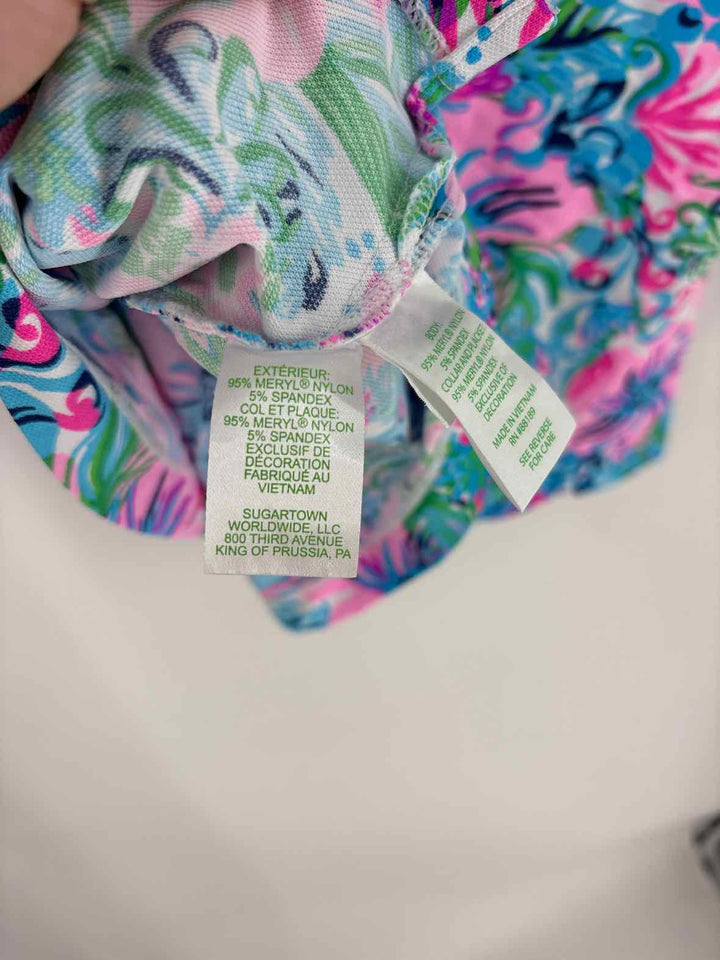 Size L Lilly Pulitzer Multi-Color Shirt