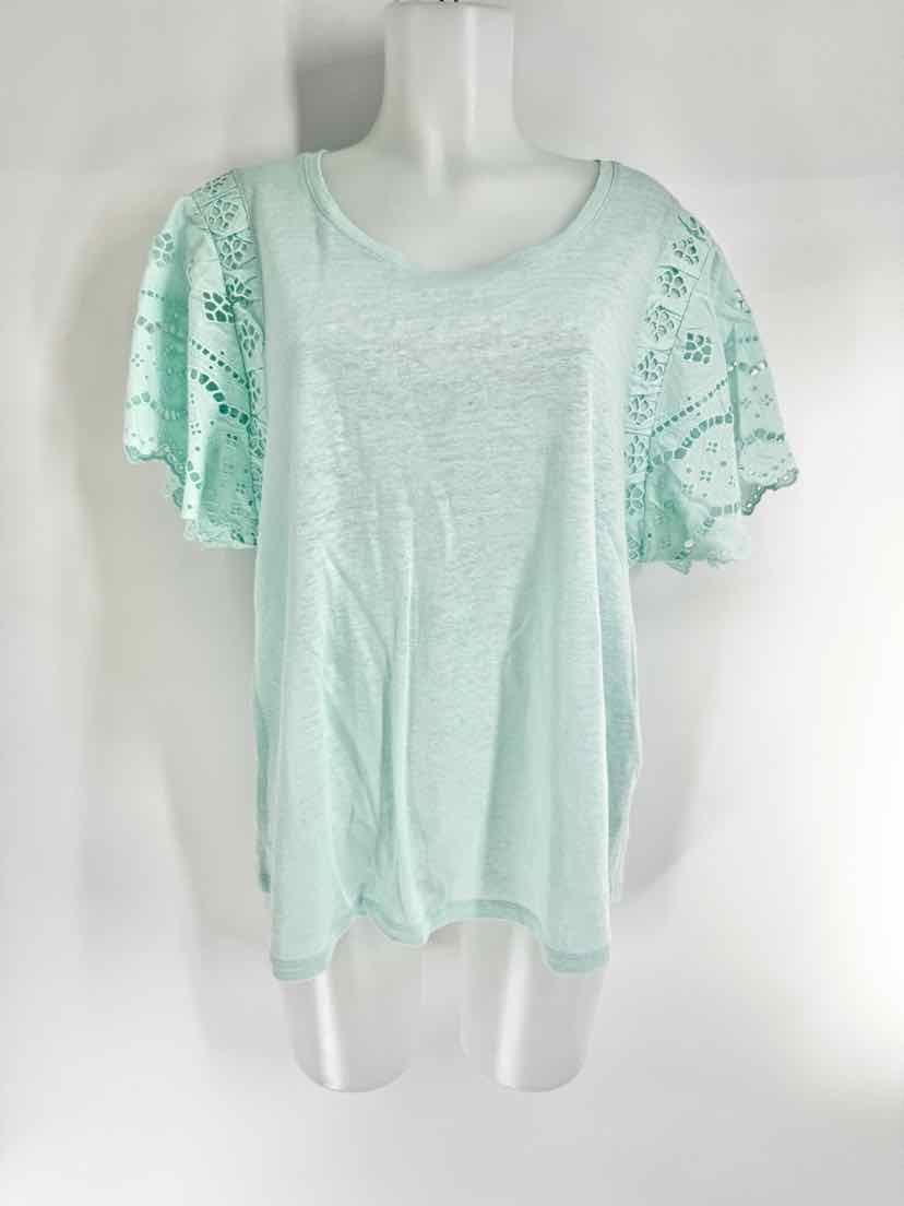 Size XL Chico's MINT Lace Shirt