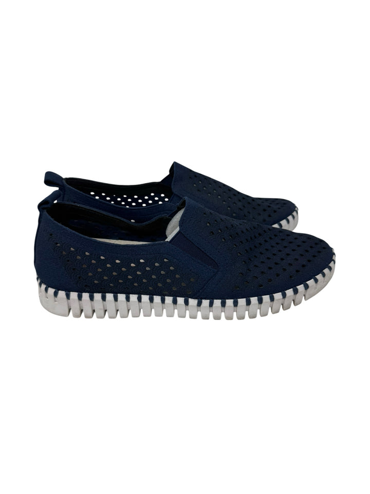 Shoe Size 38 ILSE JACOBSEN Navy Sneakers