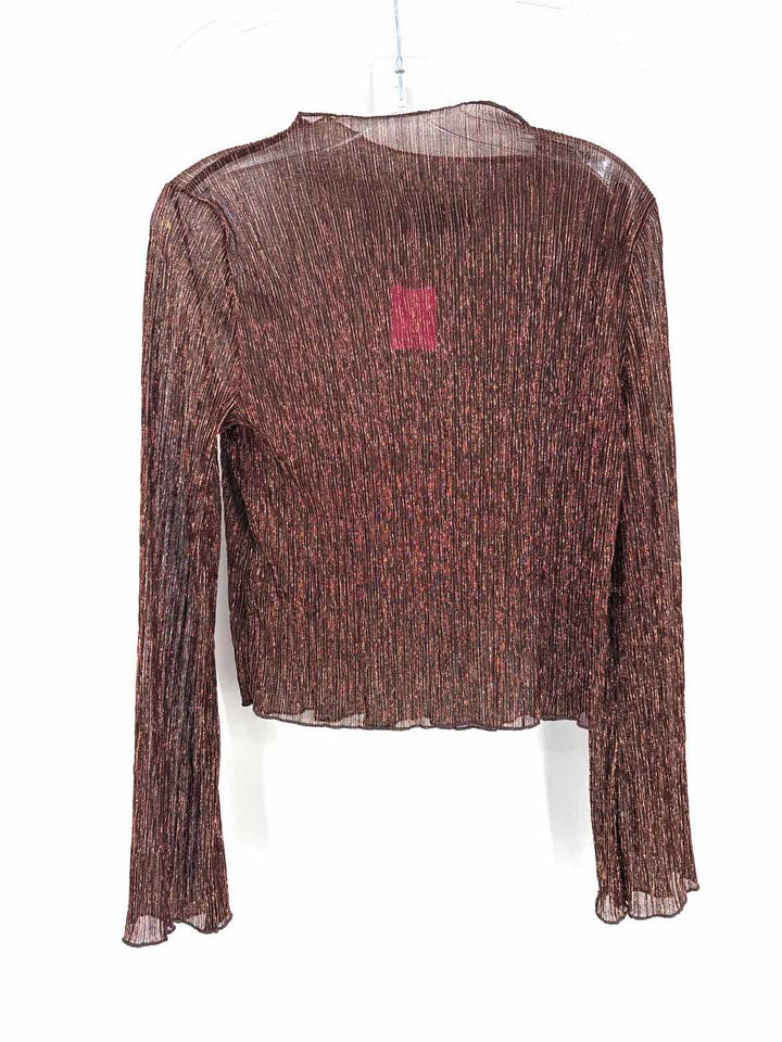 Size M Anthropologie Bronze Shirt