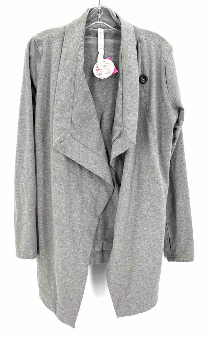 Size 6 Lululemon Gray Knit Jacket