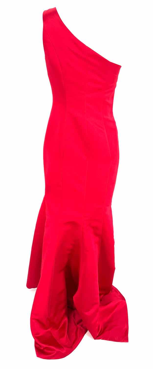 Size 4 Red Satin Dress
