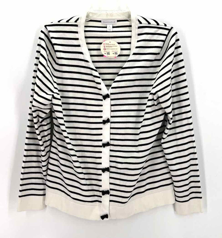 Size XL CHARTER CLUB White Sweater