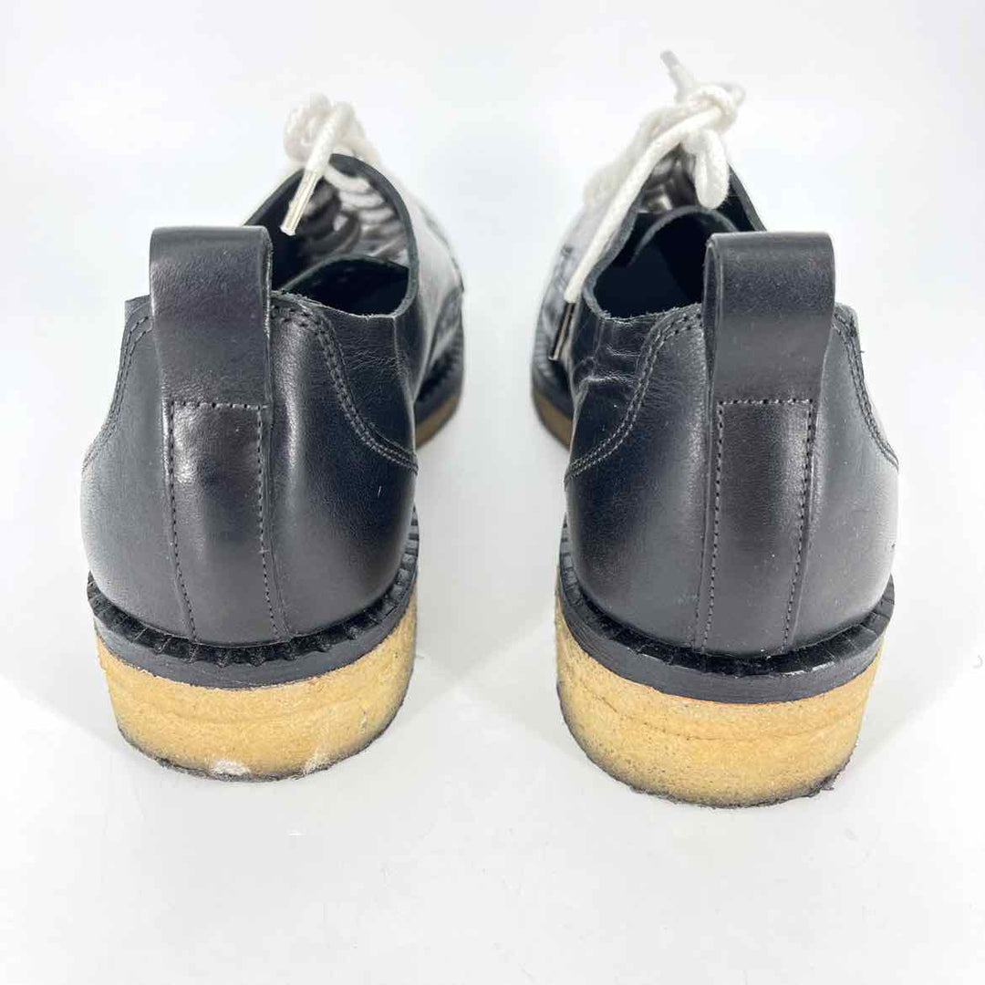 Shoe Size 39.5 RAG & BONE Black Leather Flats