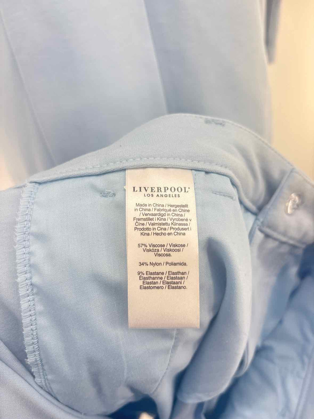 Size 14 LIVERPOOL Light Blue Pants Suit