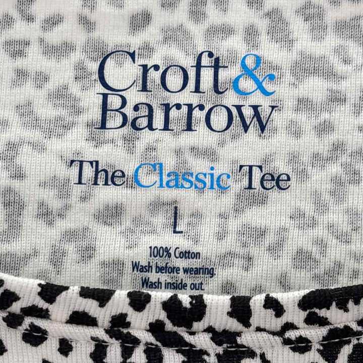 Size L Croft & Barrow White Shirt