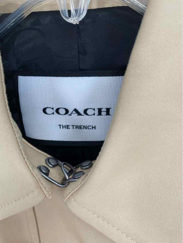 Size S Coach Tan Luxury - Jacket