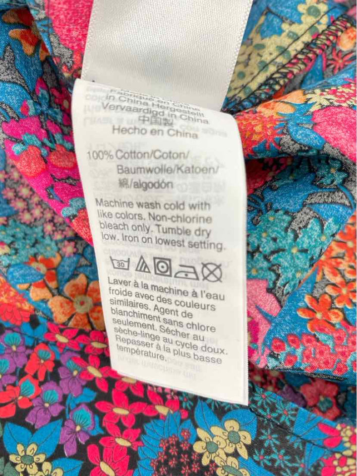 Size M J Crew Multi-Color Shirt