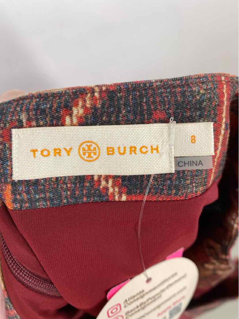 Size 8 Tory Burch Wine Skirt