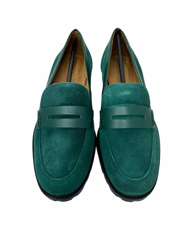 Shoe Size 8 Talbots Green Suede Flats