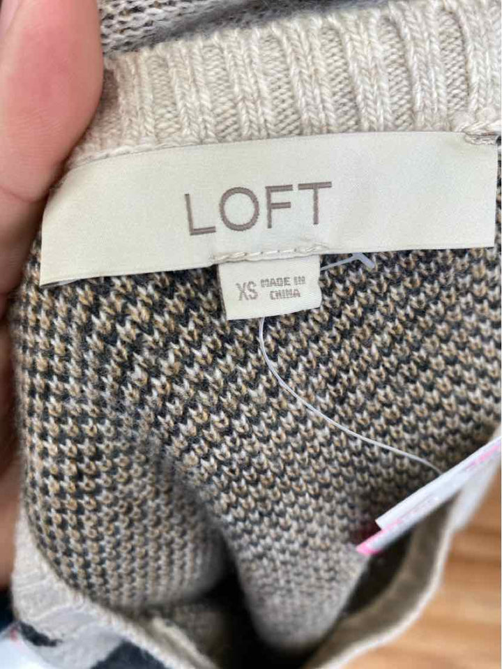 Size XS Ann Taylor Tan Sweater