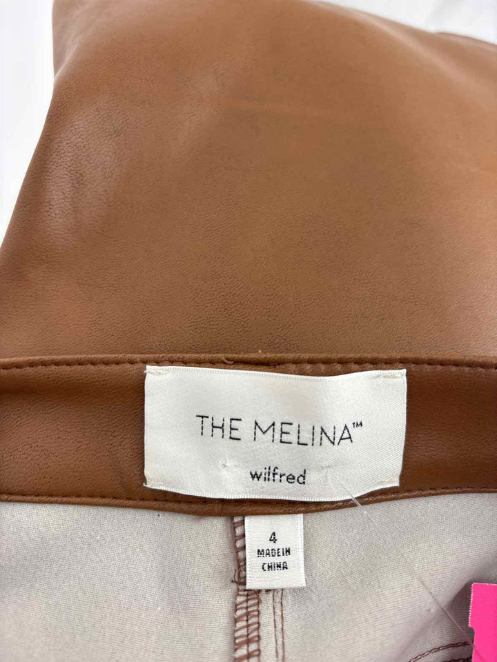 Size 4 WILFRED Brown Pants