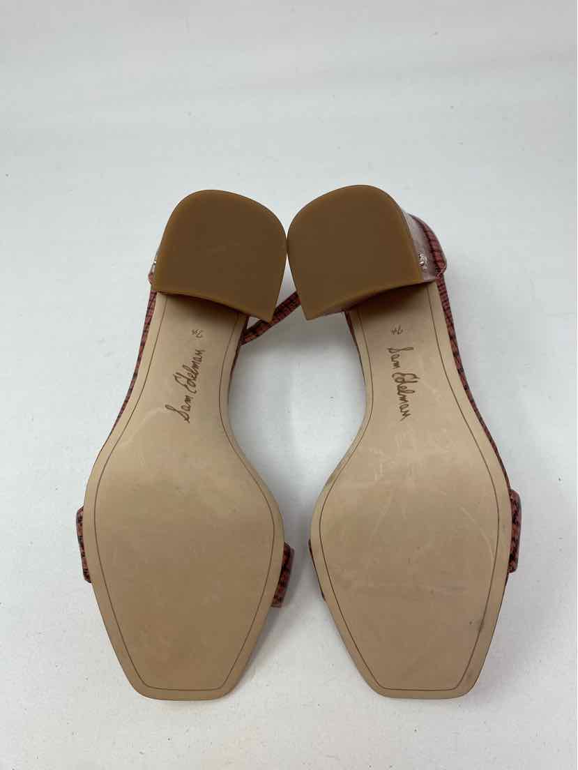 Shoe Size 7 Sam Edeleman Pink Leather Pumps
