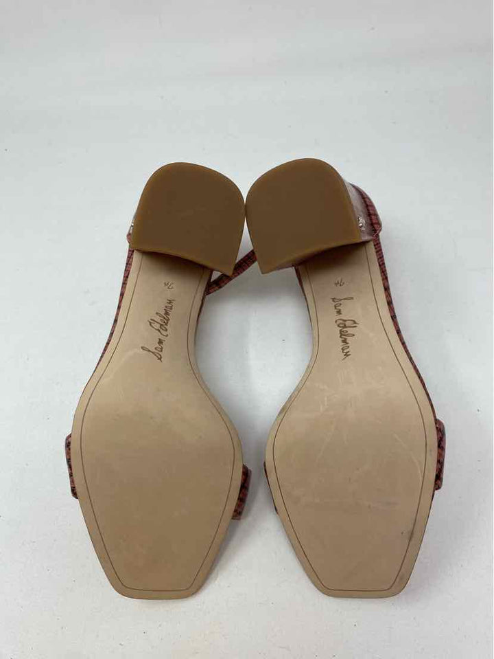 Shoe Size 7 Sam Edeleman Pink Leather Pumps