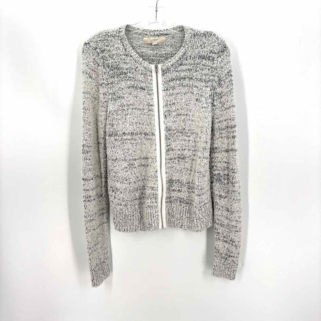 Size M Ann Taylor Ivory Cardigan