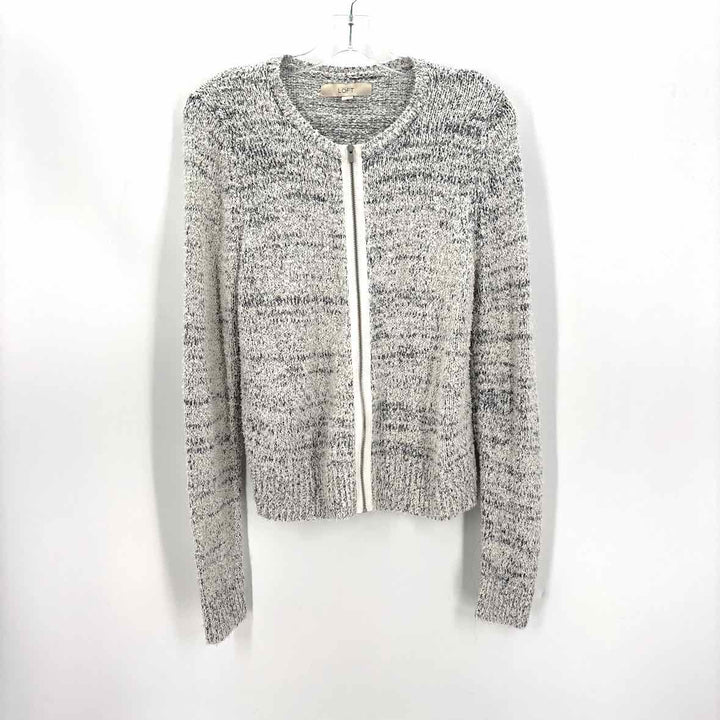 Size M Ann Taylor Ivory Cardigan