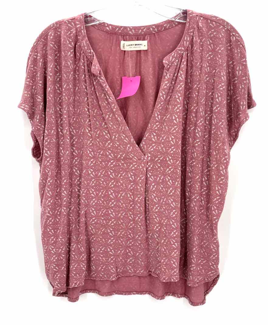 Size M LUCKY Pink Shirt