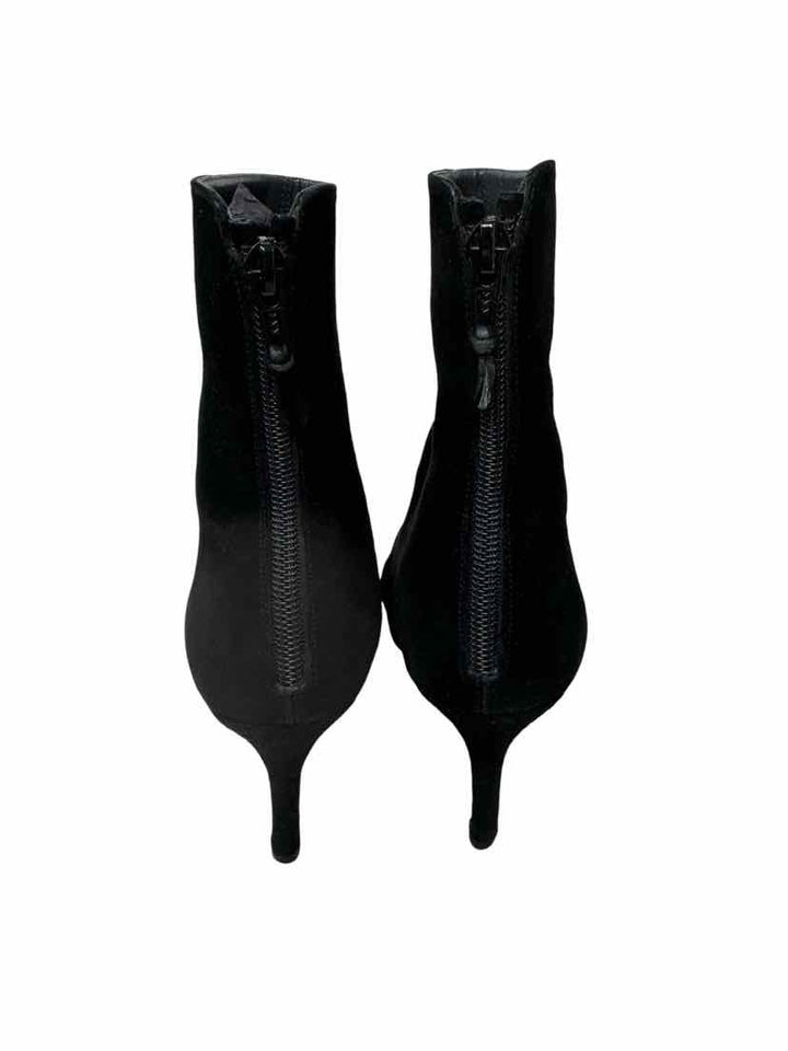 Shoe Size 7.5 Stuart Weitzman Black Suede Boots