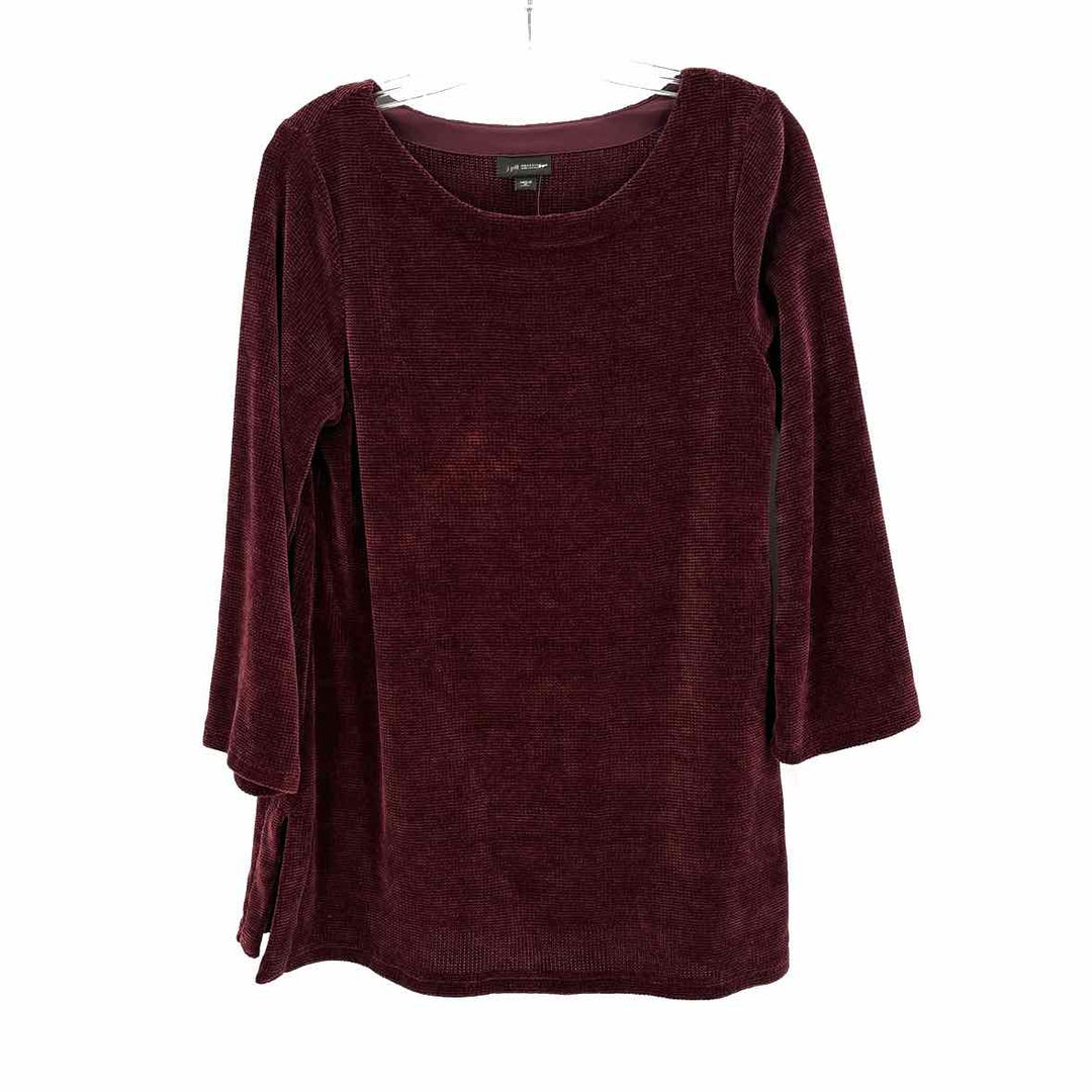 Size M J JILL Wine Shirt