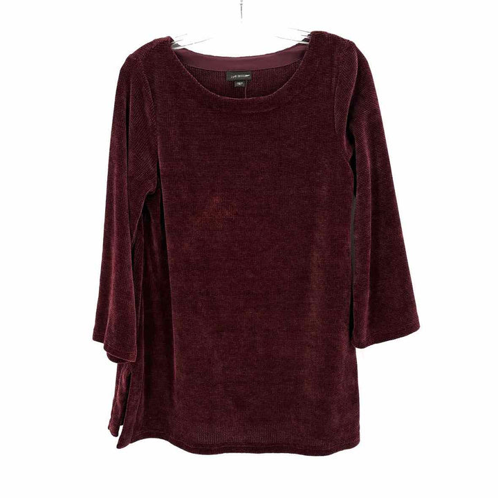 Size M J JILL Wine Shirt