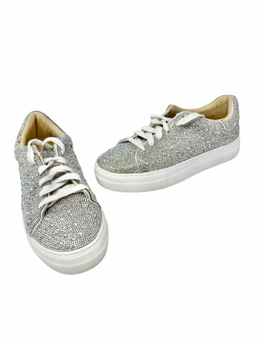 Shoe Size 8.5 BETSEY JOHNSON White Sneakers