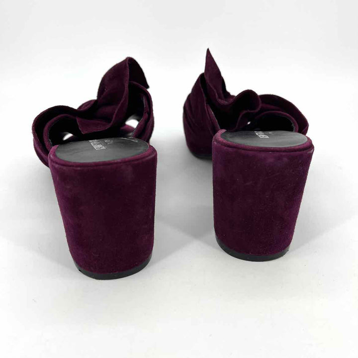 Shoe Size 8.5 Kenneth Cole Purple Velvet Heels