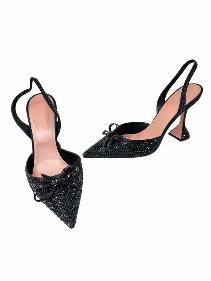 Shoe Size 40.5 Black Luxury - Pumps