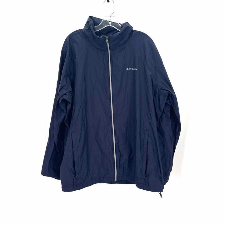 Size 3X Columbia Navy Jacket