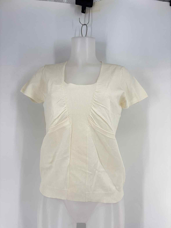 Size M ETCETERA Cream Shirt