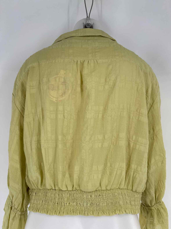 Size L Anthropologie Green Shirt