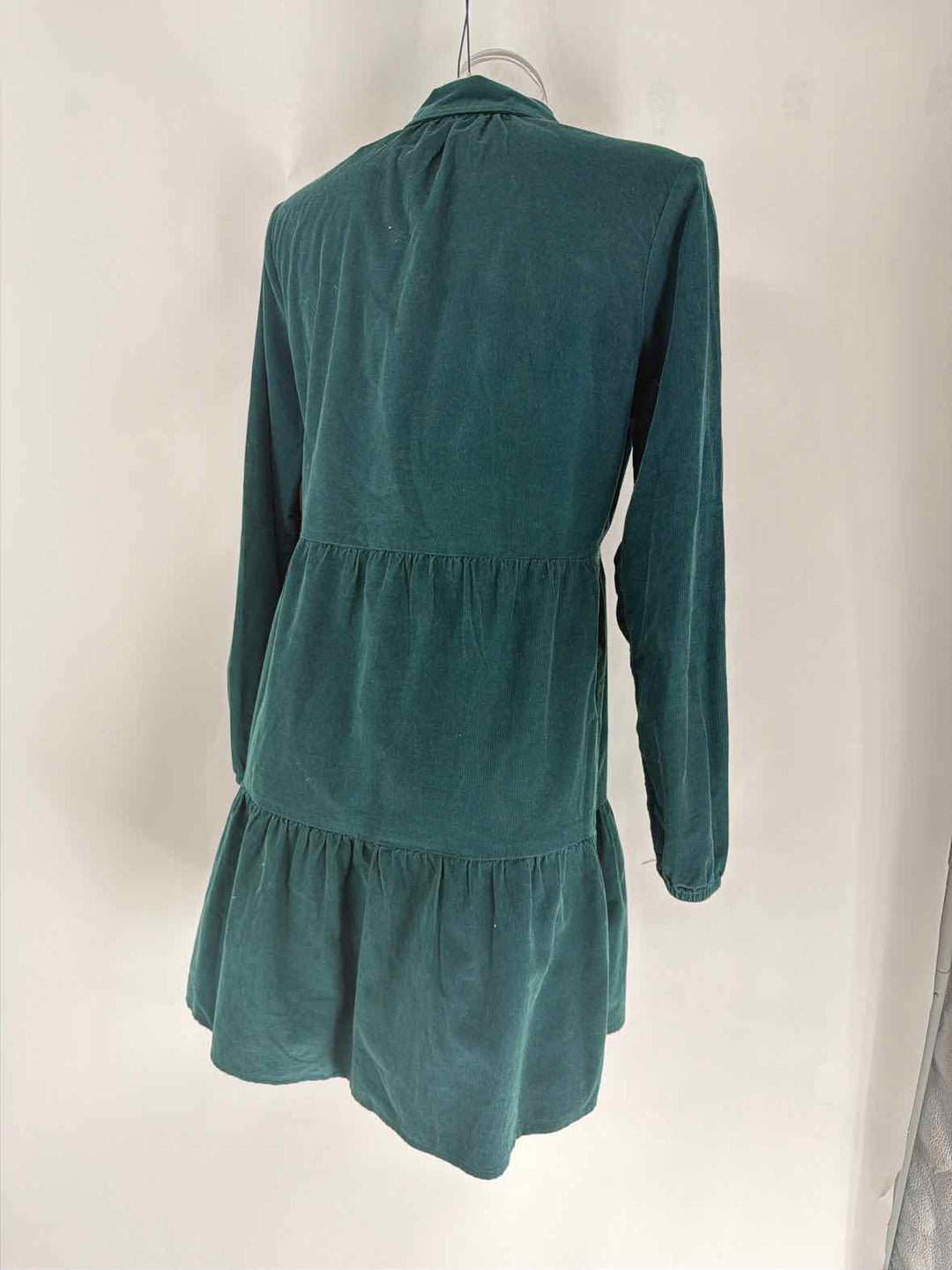 Size 6 J Crew Green Corduroy Dress
