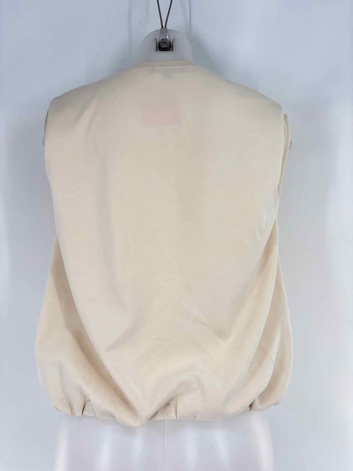 Size M WIT & WISDOM Cream Shirt