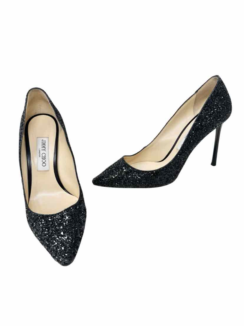 Shoe Size 40 JIMMY CHOO Black Luxury - Pumps