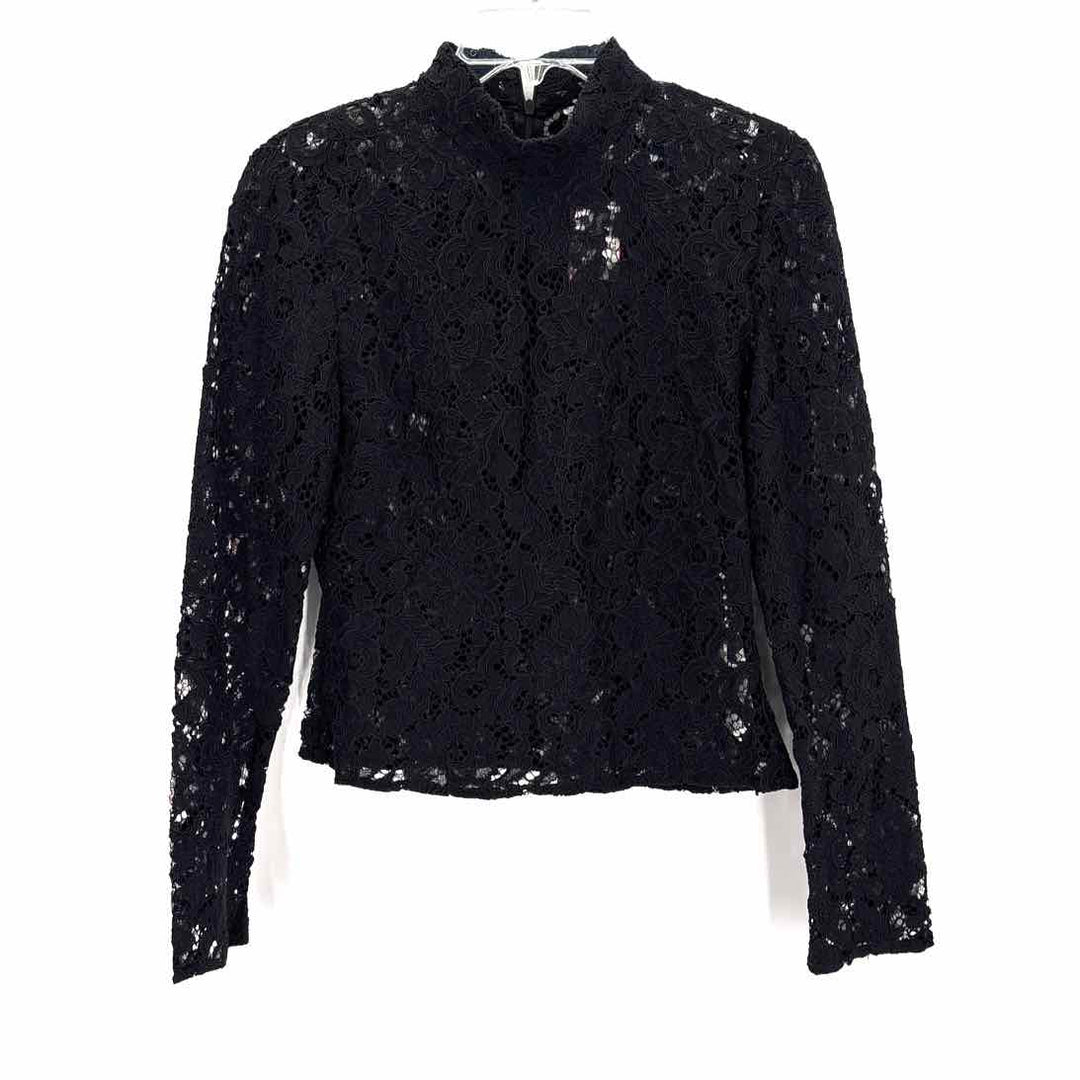 Size M ZARA Black Lace Shirt