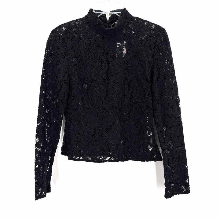 Size M ZARA Black Lace Shirt