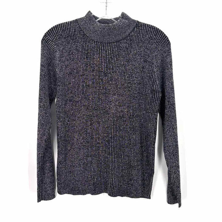 Size M JOSEPH A Black Silk Knit Sweater