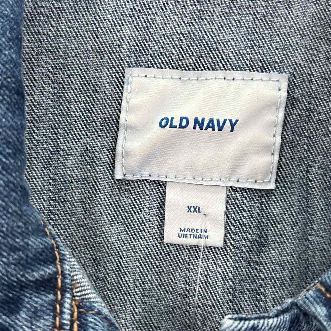Size XXL Old Navy Navy Denim Jacket