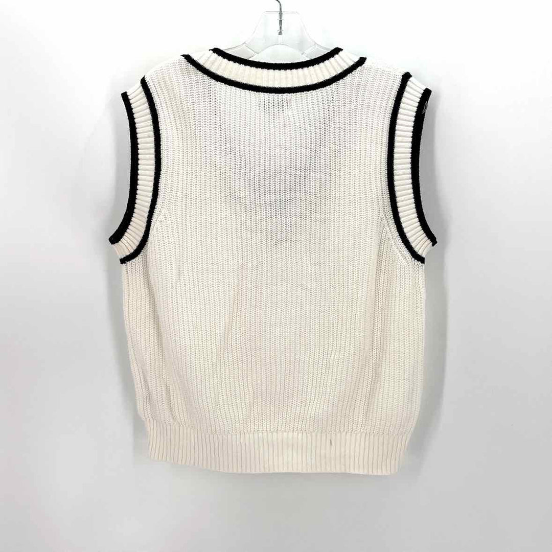 Size L EVEREVE White Knit Vest