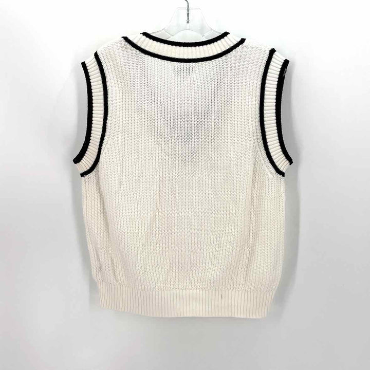 Size L EVEREVE White Knit Vest