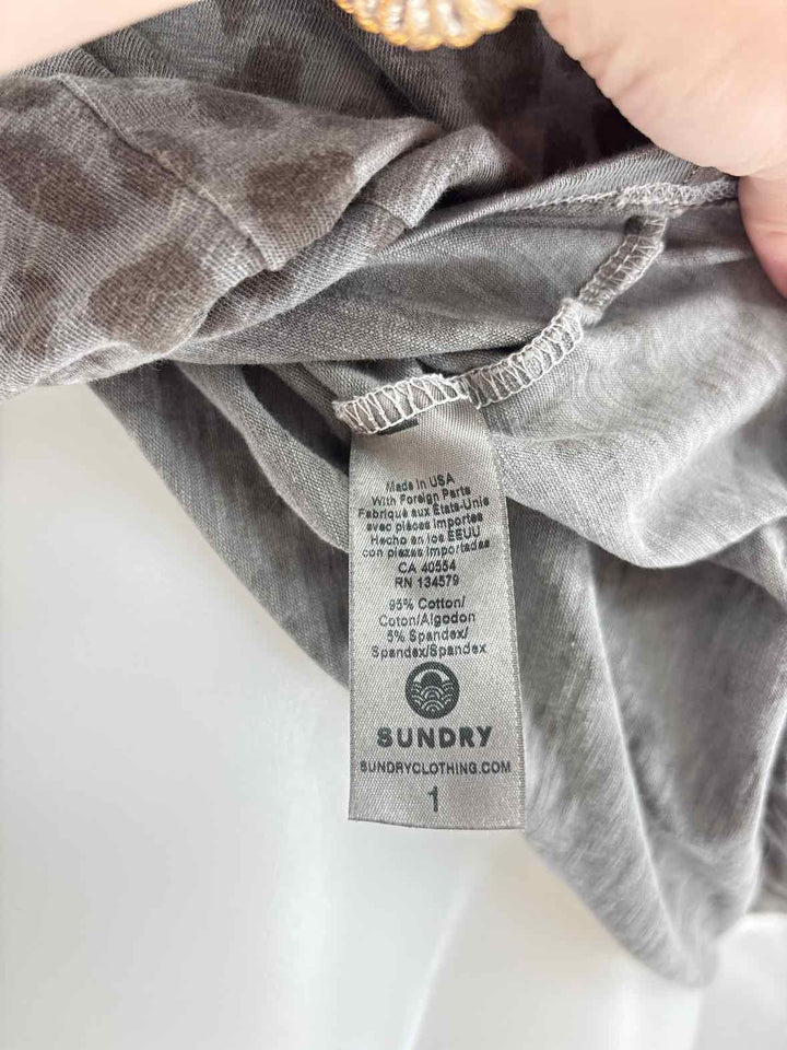 Size M Sundry Gray Dress
